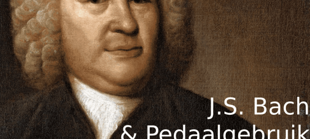 Bach pedaalgebruik